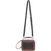 MARC JACOBS MARC JACOBS BLACK THE WHIPSTITCH BOX BAG