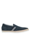 TOD'S TOD'S MAN SNEAKERS MIDNIGHT BLUE SIZE 7.5 SOFT LEATHER, TEXTILE FIBERS,11648221EJ 14