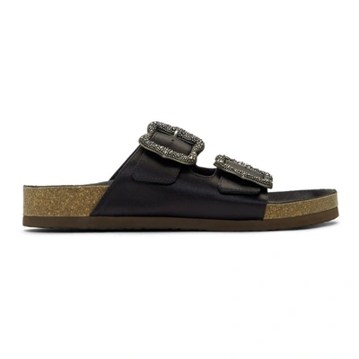 Marc Jacobs Redux Grunge Two-strap Sandals - 黑色 In Black