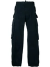 DSQUARED2 WIDE LEG CARGO TROUSERS