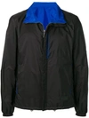 PRADA PRADA ZIPPED LIGHTWEIGHT JACKET - 黑色