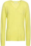 DUFFY DUFFY WOMAN CASHMERE SWEATER CHARTREUSE,3074457345619963970