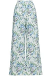 ZIMMERMANN FLORAL-PRINT LINEN WIDE-LEG trousers,3074457345619982219