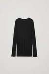 COS ROUND-NECK CASHMERE JERSEY TOP,0718270001