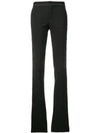 RED VALENTINO CONTRAST STITCH BOOTLEG TROUSERS