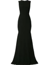 ALEX PERRY MAE OPEN BACK GOWN