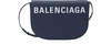 BALENCIAGA S "VILLE" CROSSBODY BAG,542207-0OTD3/BLEU CANOPEE/L BLANC