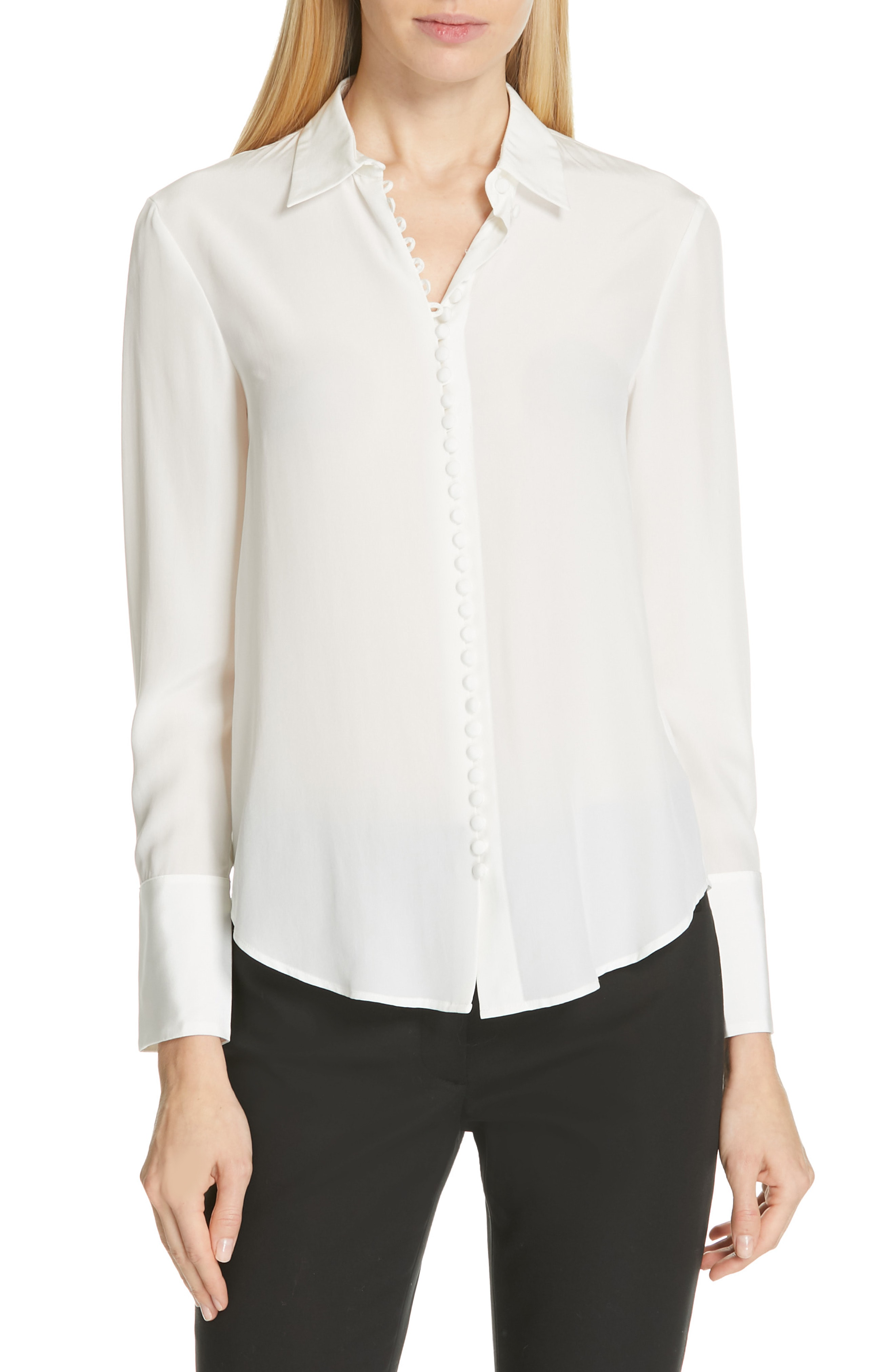 club monaco silk shirt