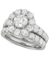 MARCHESA CERTIFIED DIAMOND BRIDAL SET (4 CT. T.W.) IN 18K WHITE, YELLOW OR ROSE GOLD