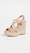 PALOMA BARCELÓ MAFAFA WEDGE SANDALS