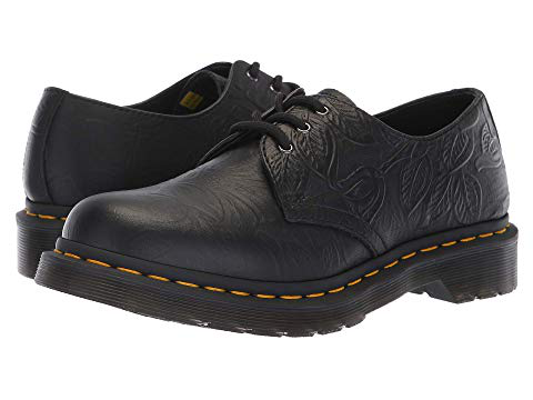 dr martens floral emboss 1461