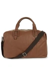 COLE HAAN LEATHER TRAVEL BAG,0400094249273