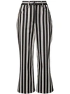MARC JACOBS CROPPED STRIPE TROUSERS