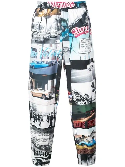 Adaptation Car Print Track Pants - 多色 In Photo Print