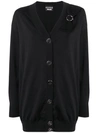 BOUTIQUE MOSCHINO LOOSE-FITTING CARDIGAN