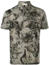 ETRO FOLIAGE PRINT POLO TOP