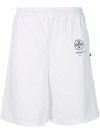 OFF-WHITE OFF-WHITE LOGO SHORTS - 白色