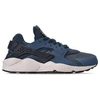 NIKE MEN'S AIR HUARACHE RUN CASUAL SHOES, BLUE,2427105