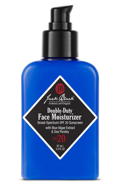 JACK BLACK DOUBLE-DUTY FACE MOISTURIZER SPF 20, 3.3 OZ,2003