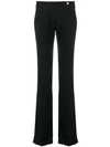 VERSACE VERSACE COLLECTION BOOTCUT TROUSERS - 黑色