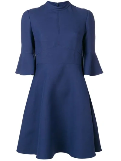 Valentino Flared Mini Dress - 蓝色 In Blue