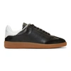Isabel Marant Bryce Low-top Leather Sneakers In 01bk Black