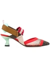 FENDI COLIBRÌ SLINGBACK PUMPS