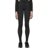 Y-3 Leggings Mit Logo-print In Black