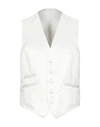 Manuel Ritz Vests In White
