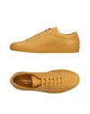 Common Projects Sneakers In Ocher