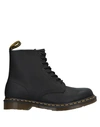 Dr. Martens' Dr. Martens Man Ankle Boots Black Size 4 Leather In Black