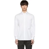 GIVENCHY GIVENCHY WHITE COTTON EMBROIDERED SIGNATURE SHIRT
