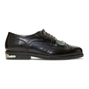 Toga Virilis Black Polished Brogues In Black