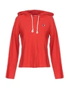 CHAMPION CHAMPION WOMAN SWEATSHIRT RED SIZE M COTTON,12290423JM 5