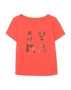 Armani Exchange T-shirts In Red