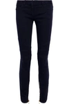 BALMAIN ZIP-DETAILED LOW-RISE SKINNY JEANS,3074457345619938642