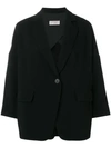 ALBERTO BIANI OVERSIZED BUTTON BLAZER