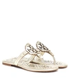 TORY BURCH MILLER LEATHER SANDALS,P00354360