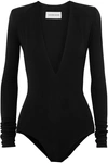 ALEXANDRE VAUTHIER STRETCH-CREPE BODYSUIT