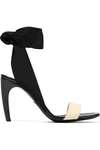 PROENZA SCHOULER Canvas, rubber and leather sandals