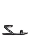 BALENCIAGA BALENCIAGA LOGO STRAP SANDALS