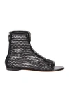 GIVENCHY OPEN TOE ANKLE BOOTS,10800313