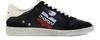 Isabel Marant Bulian Leather And Suede Sneakers In Black