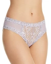 Natori Feathers Hipster Briefs In Purple Rose