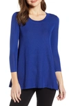 ANNE KLEIN SCOOP NECK KNIT TOP,10705276