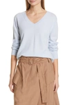 VINCE WEEKEND V-NECK CASHMERE SWEATER,V555778133