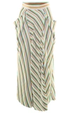 3.1 Phillip Lim Striped Satin Maxi Skirt In Multicolor