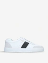 AXEL ARIGATO AXEL ARIGATO MENS WHITE/OTH DUNK SUEDE-TRIMMED LEATHER TRAINERS,95669878