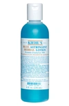 KIEHL'S SINCE 1851 BLUE ASTRINGENT HERBAL LOTION® TONER, 8.4 OZ,804056