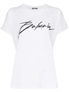 BALMAIN T-SHIRT MIT LOGO-PRINT